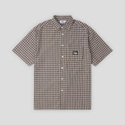 Come Sundown Stacks Shirt - Brown / White