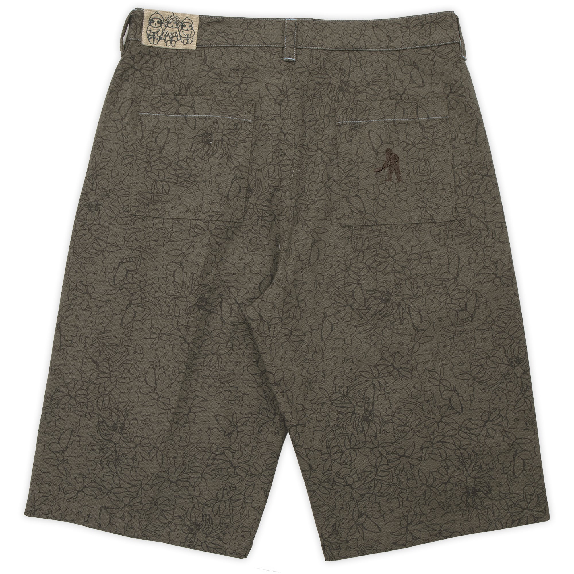 Pass~Port & May Gibbs Scribblegum Leagues Club Short - Olive