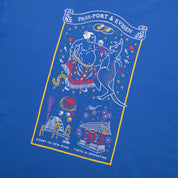 Pass~Port & Evisen Karaoke Tee - Royal Blue