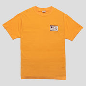 Pass~Port & Evisen Logo Lock~Up Tee - Orange Sherbet