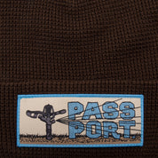 Pass~Port Water Restrictions Beanie - Chocolate