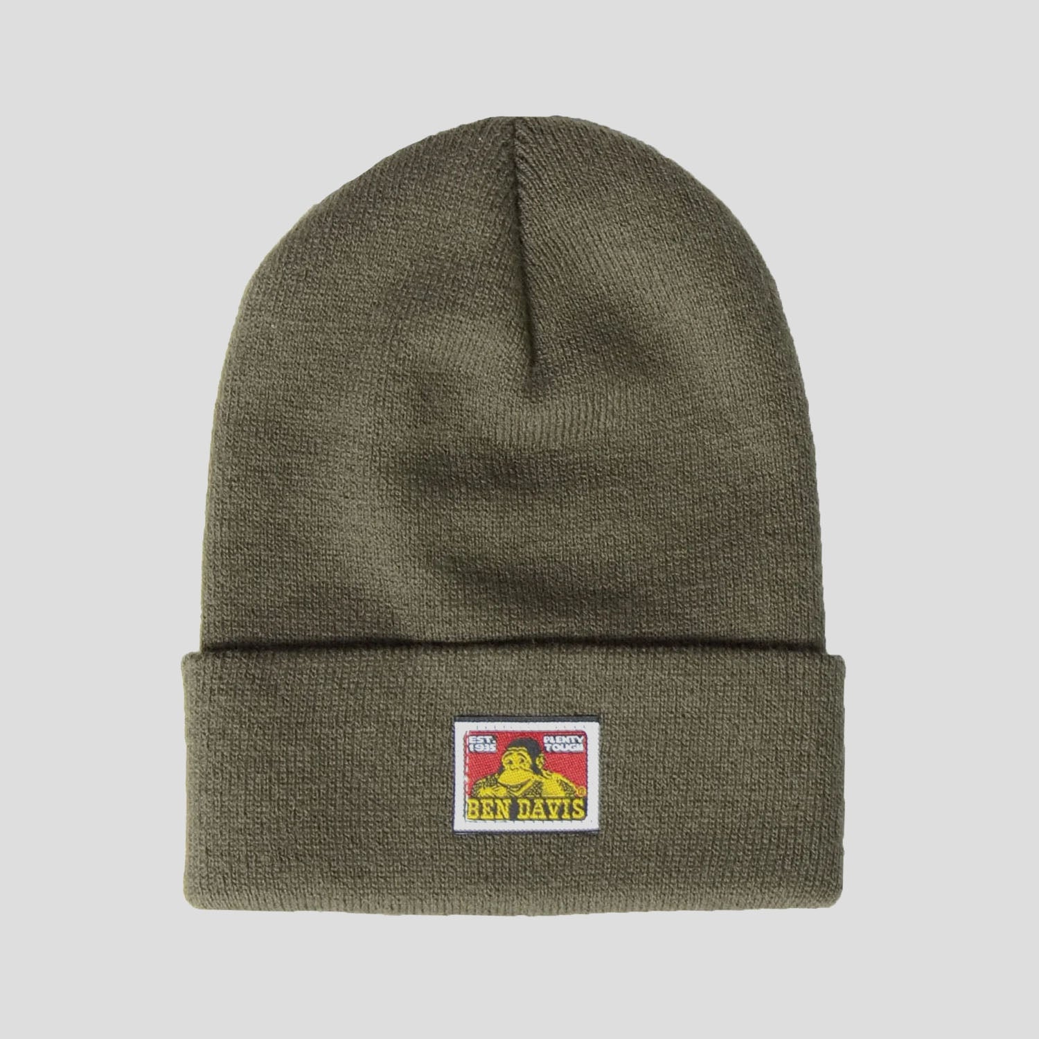 Ben Davis Classic Logo Beanie - Moss