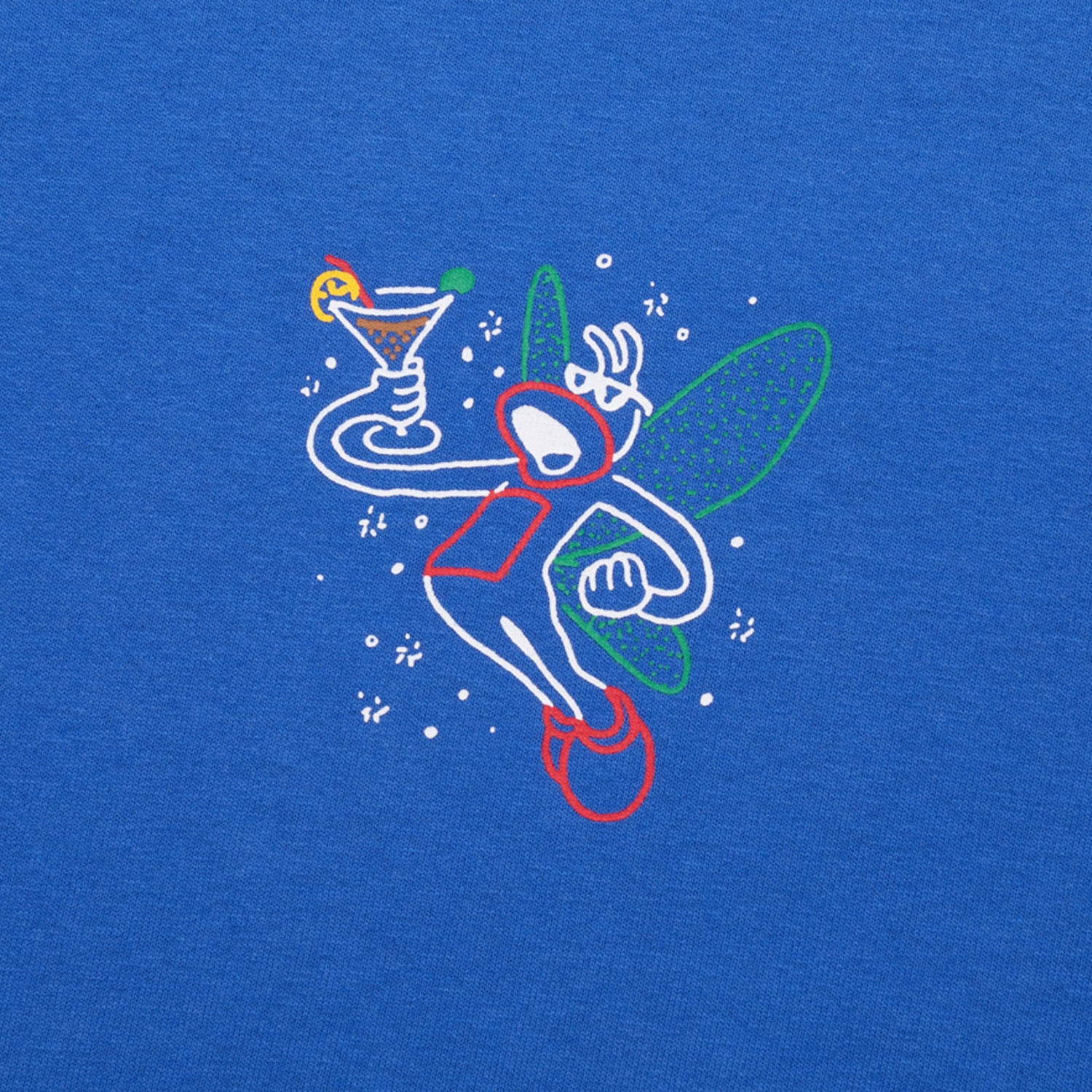 Pass~Port & Evisen Karaoke Tee - Royal Blue