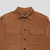 Pass~Port Micro Cord Workers Shirt - Caramel