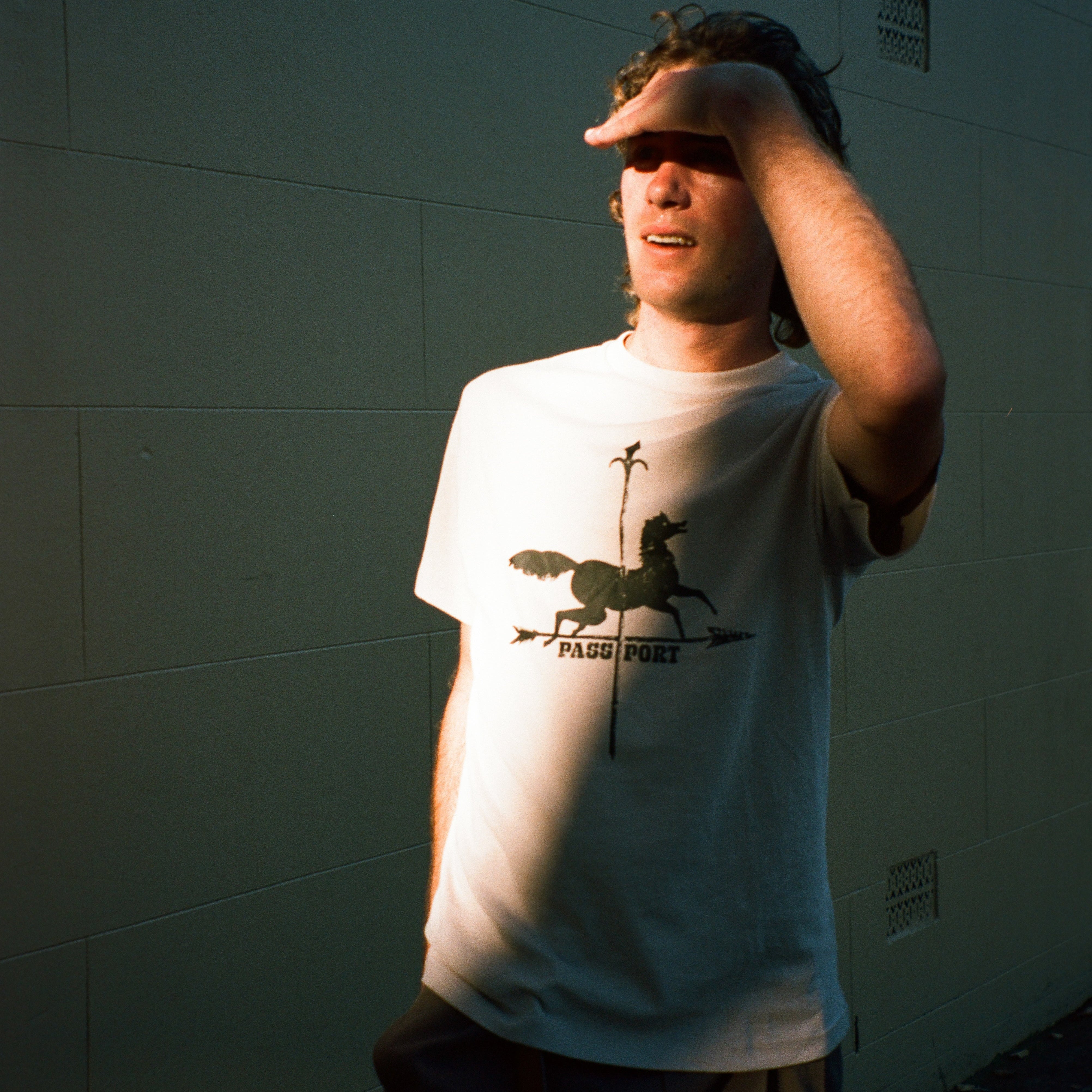 Pass~Port Weathervane Tee - Stone