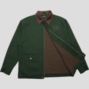 Pass~Port Invasive Logo Yard Jacket - Forest Green