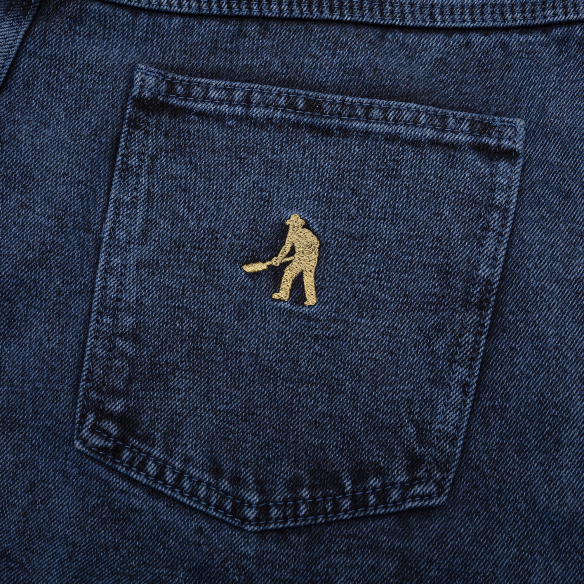 Pass~Port Workers Club Denim Jean - Navy Over-Dye