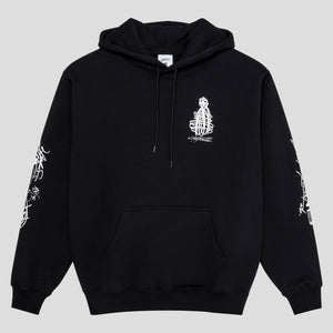 Last Resort AB Expando Hoodie - Black / White – Pass~Port