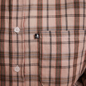 Pass~Port Workers Check Long Sleeve Shirt - Sand