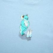 Pass~Port & Evisen Sake Tee - Powder Blue