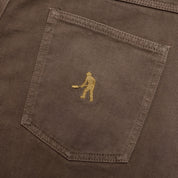 Pass~Port Workers Club Short - Washed Brown