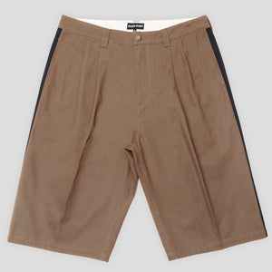 Pass~Port Leagues Club Striped Short - Taupe / Black