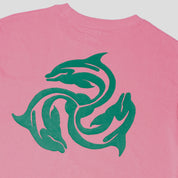 Hoddle Dolphin Tee - Pink