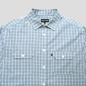 Pass~Port Workers Check Shirt Long Sleeve - Stone