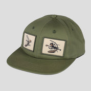 Pass~Port Maestro Casual Cap - Military Green