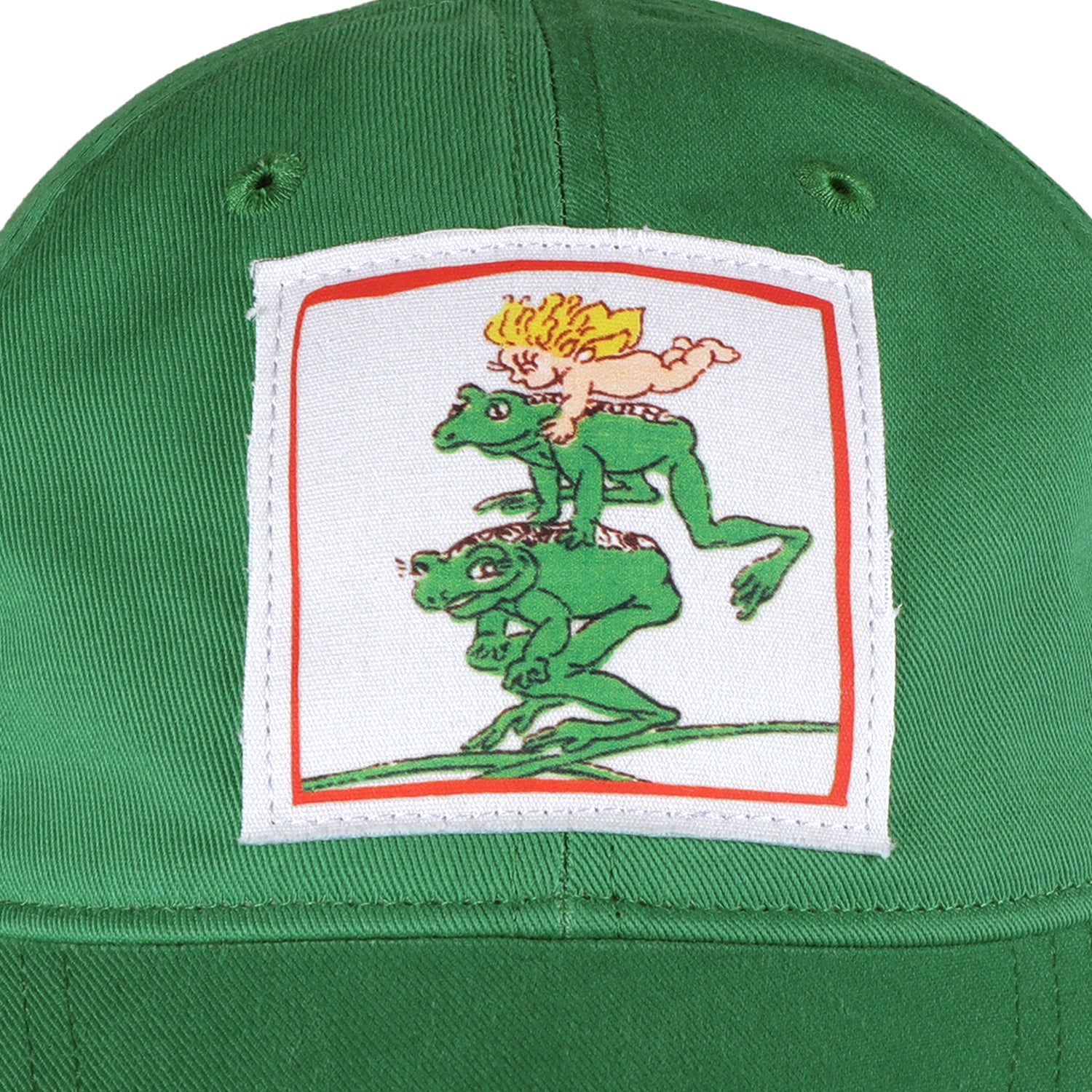 Pass~Port & May Gibbs Leap Frog Leagues Cap - Frog Green
