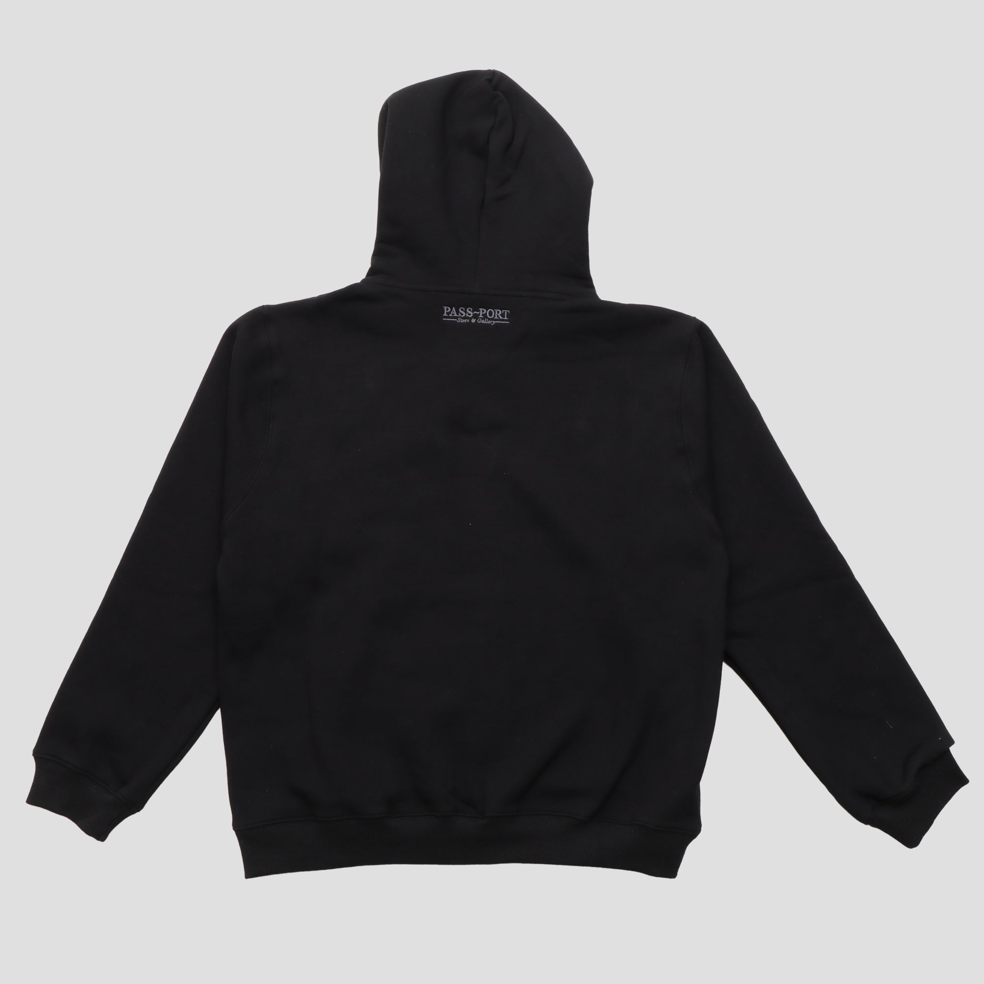 Pass~Port Store & Gallery Exclusive Syd Logo Zip Hood - Black