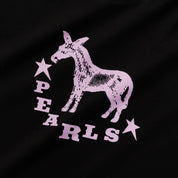 Pearls Skateboards Western Tee - Black