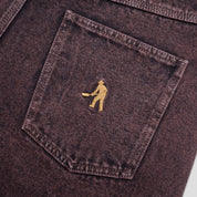 Pass~Port Workers Club Denim Jean - Wine Over-Dye