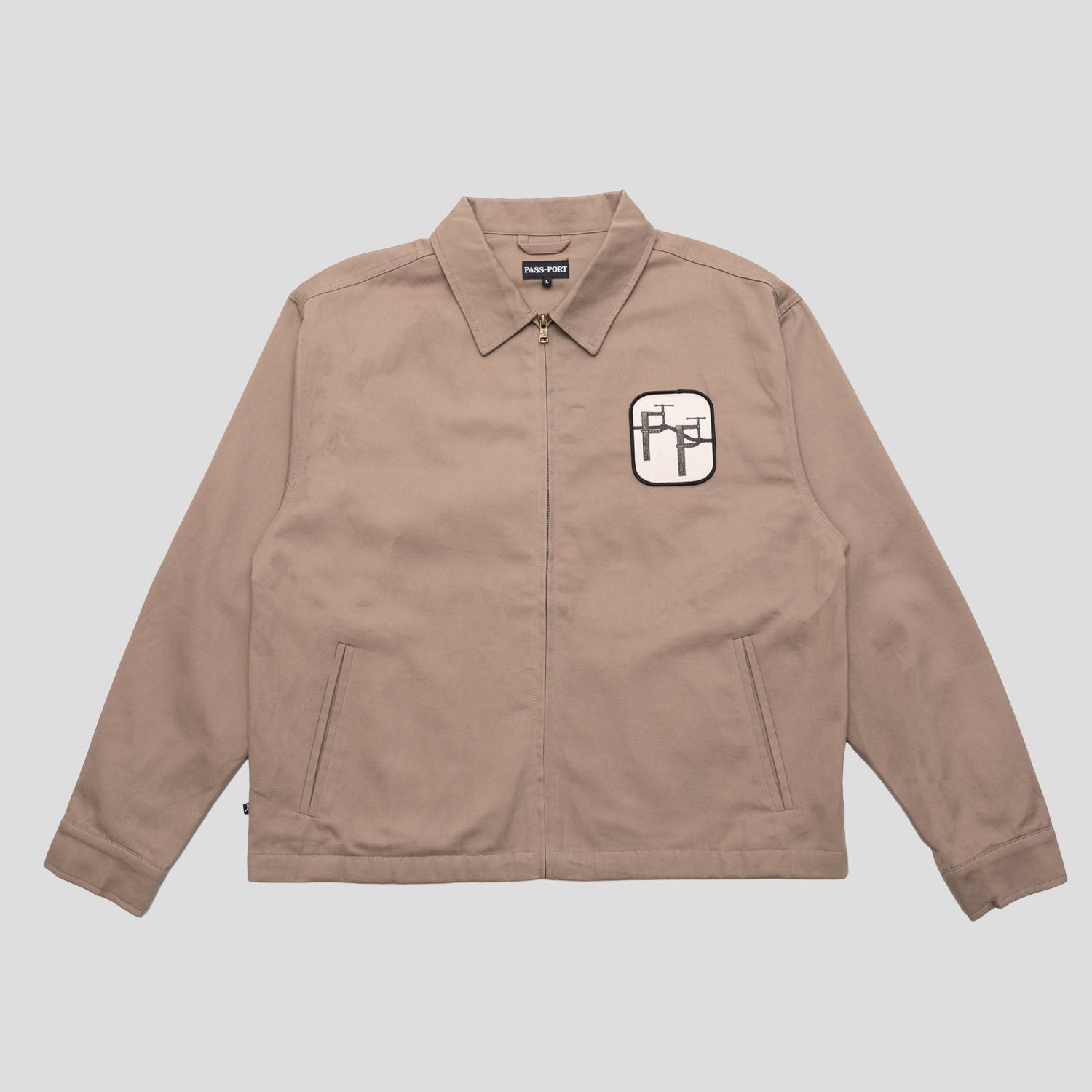 Pass~Port Re~Bar Workers Jacket - Khaki