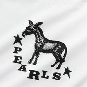 Pearls Skateboards Western Tee - White