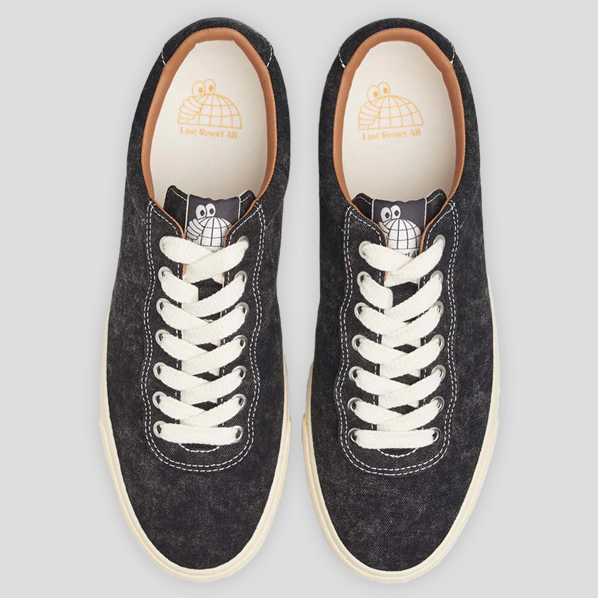 Last Resort AB VM001-Lo Canvas - Washed Black / White – Pass~Port