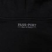Pass~Port Store & Gallery Exclusive Syd Logo Zip Hood - Black
