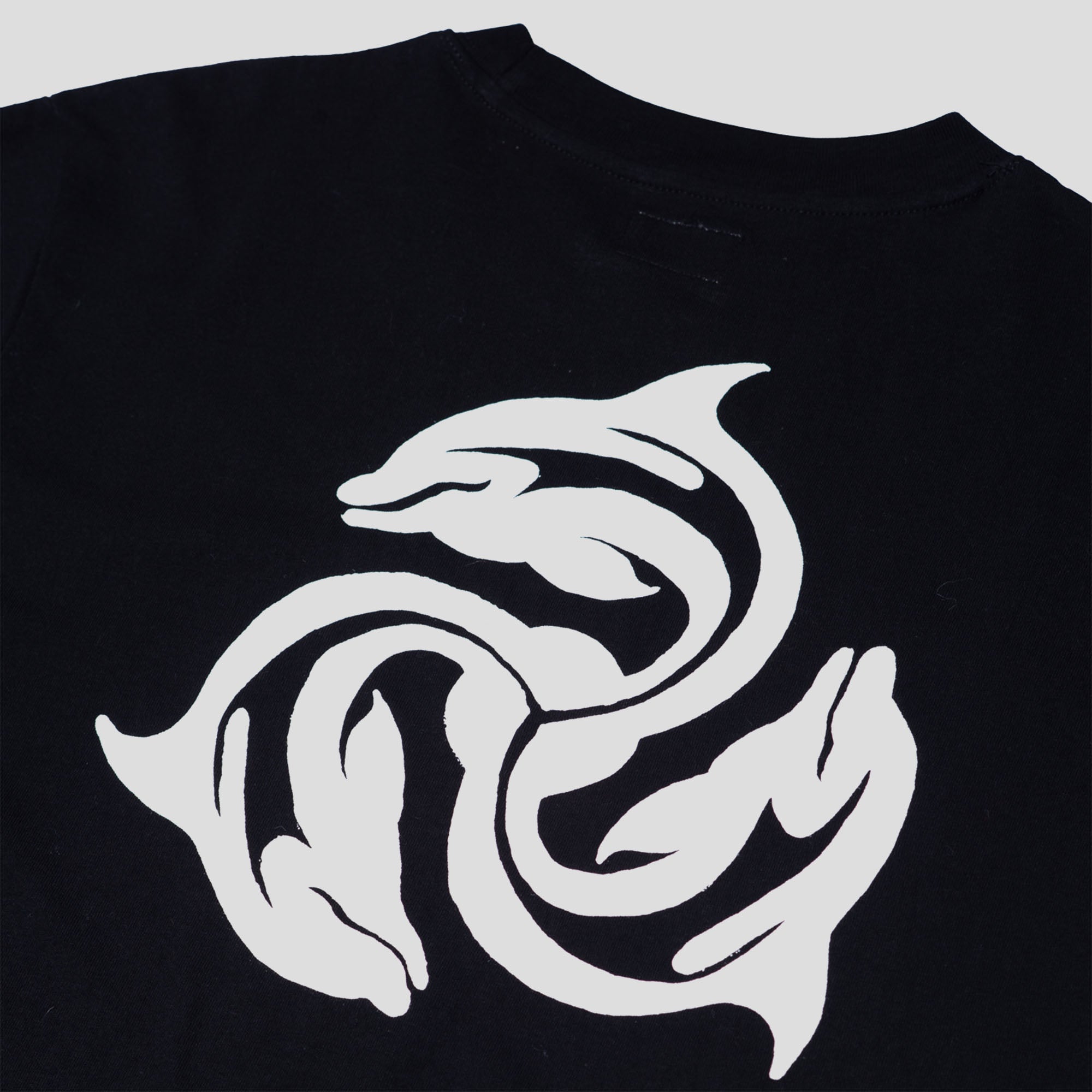 Hoddle Dolphin Tee - Black