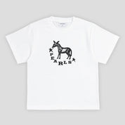 Pearls Skateboards Western Tee - White