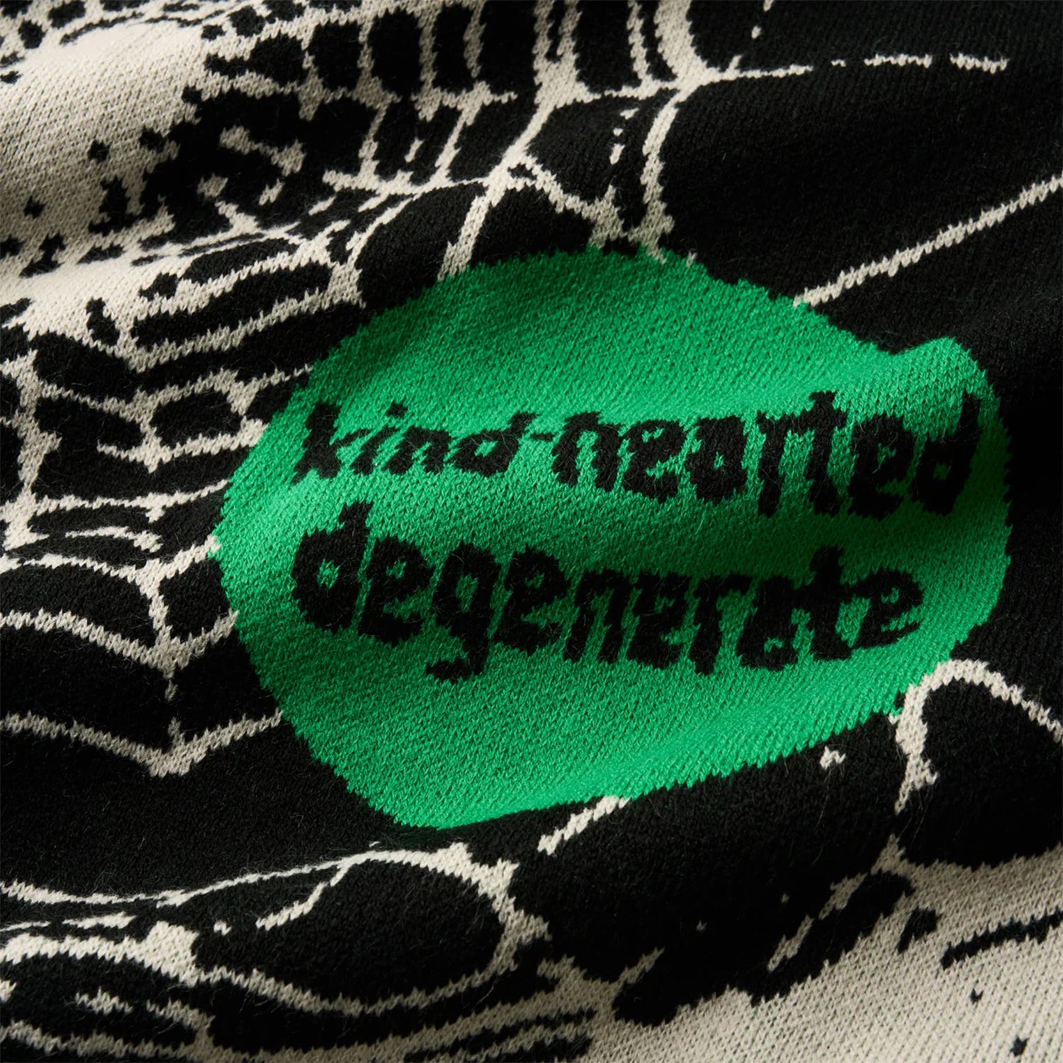 Come Sundown Degenerate Knit - Black