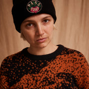 Pass~Port Cave~in Mohair Sweater - Black / Bronze
