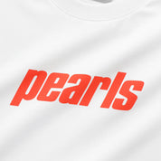 Pearls Skateboards OG Logo Tee - White / Red