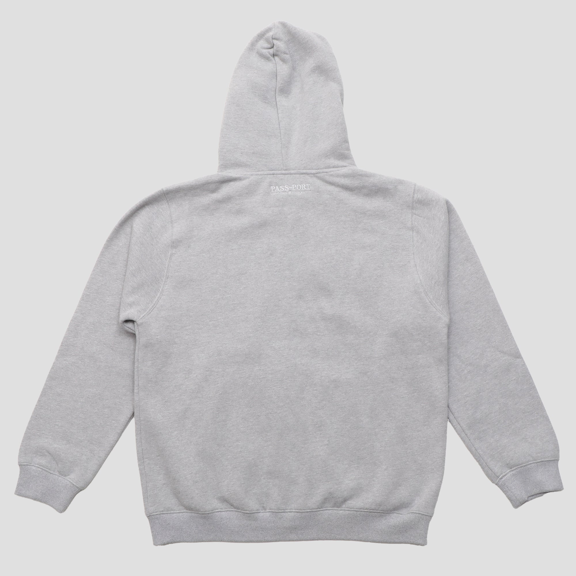 Pass~Port Store & Gallery Exclusive Syd Logo Zip Hood - Ash