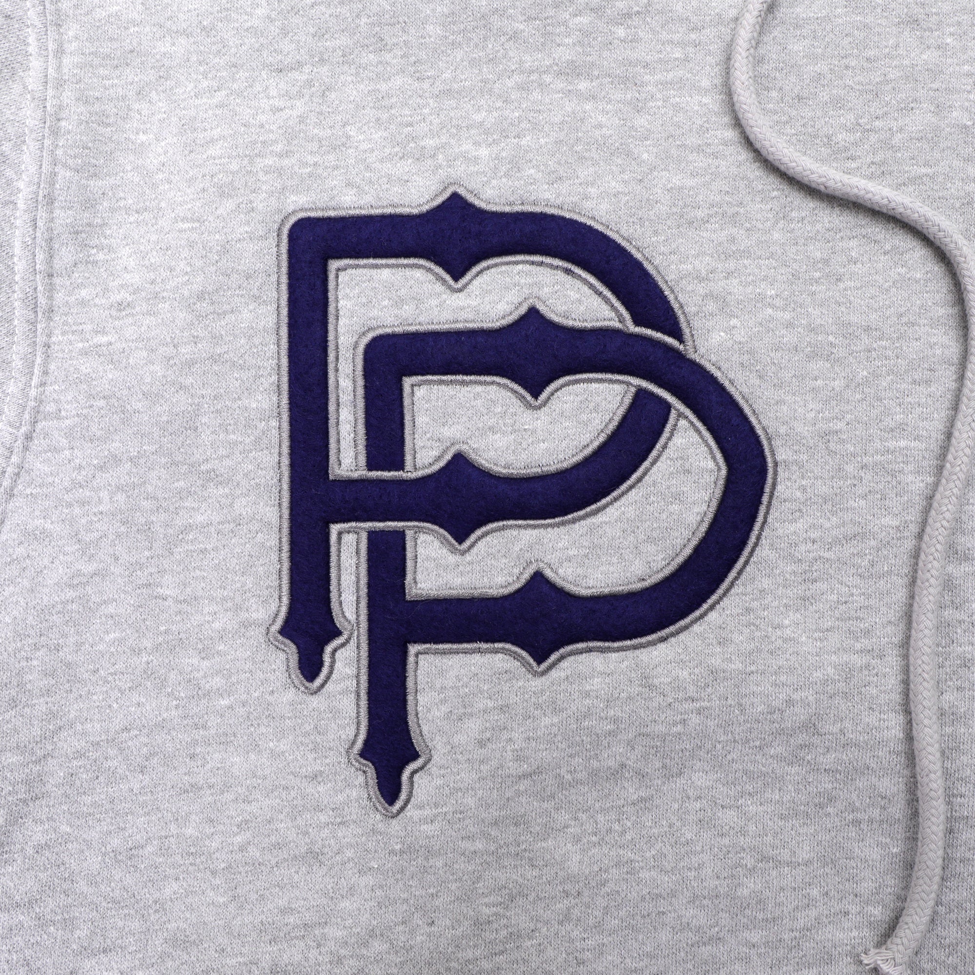 Pass~Port Store & Gallery Exclusive Syd Logo Zip Hood - Ash