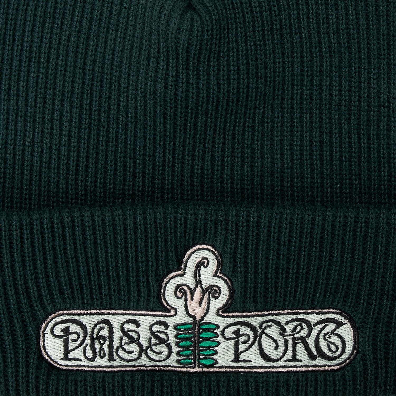 Pass~Port Gardenia Beanie - Forest Green