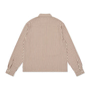 Come Sundown Destruction Shirt - Brown / White