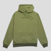 Pass~Port Official Contrast Organic Hoodie - Olive