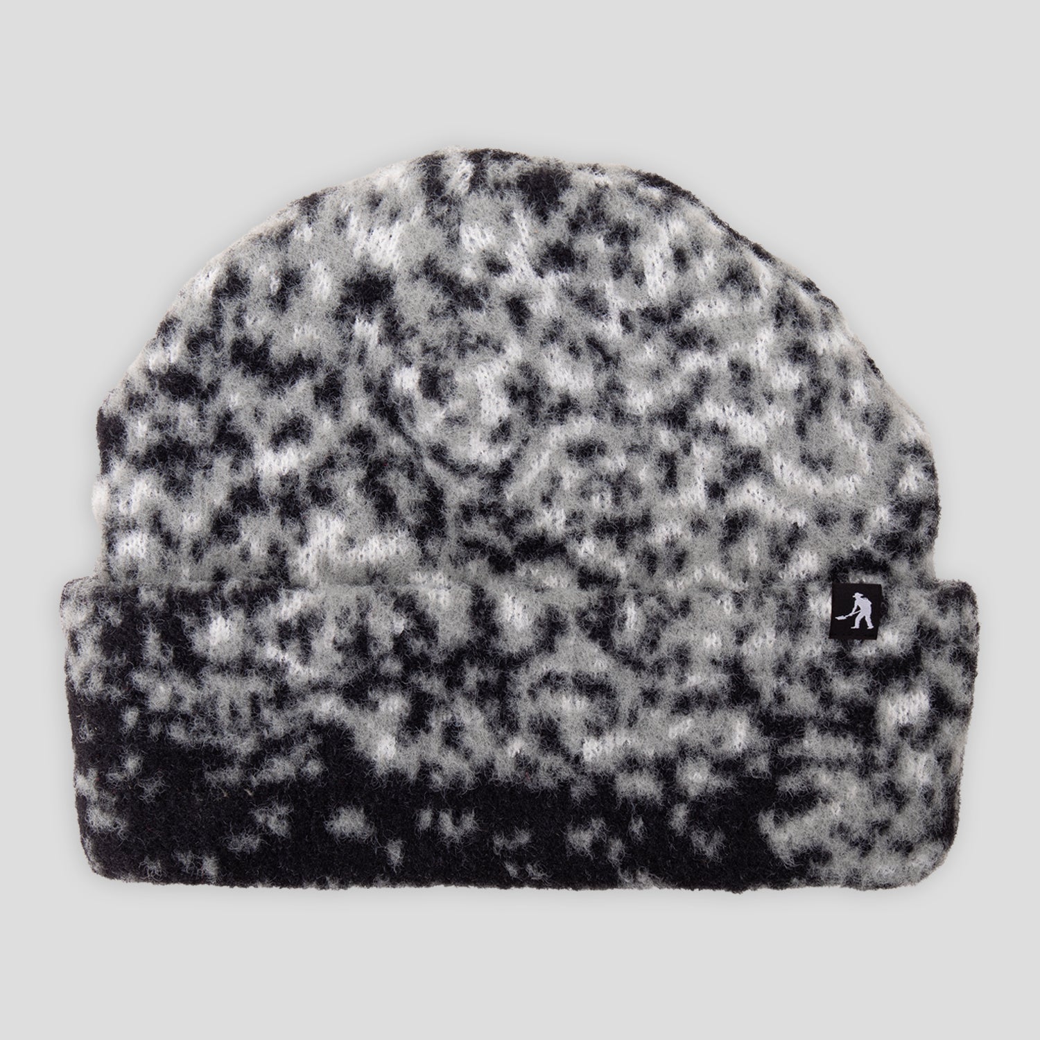 Pass~Port Cave~in Mohair Beanie - Black / Grey