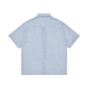 Come Sundown Hand Some Shirt - Blue / White