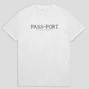 Pass~Port Store & Gallery Exclusive Wired Logo Tee - White
