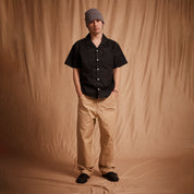 Pass~Port Cave~in Casual Shirt - Dark Green