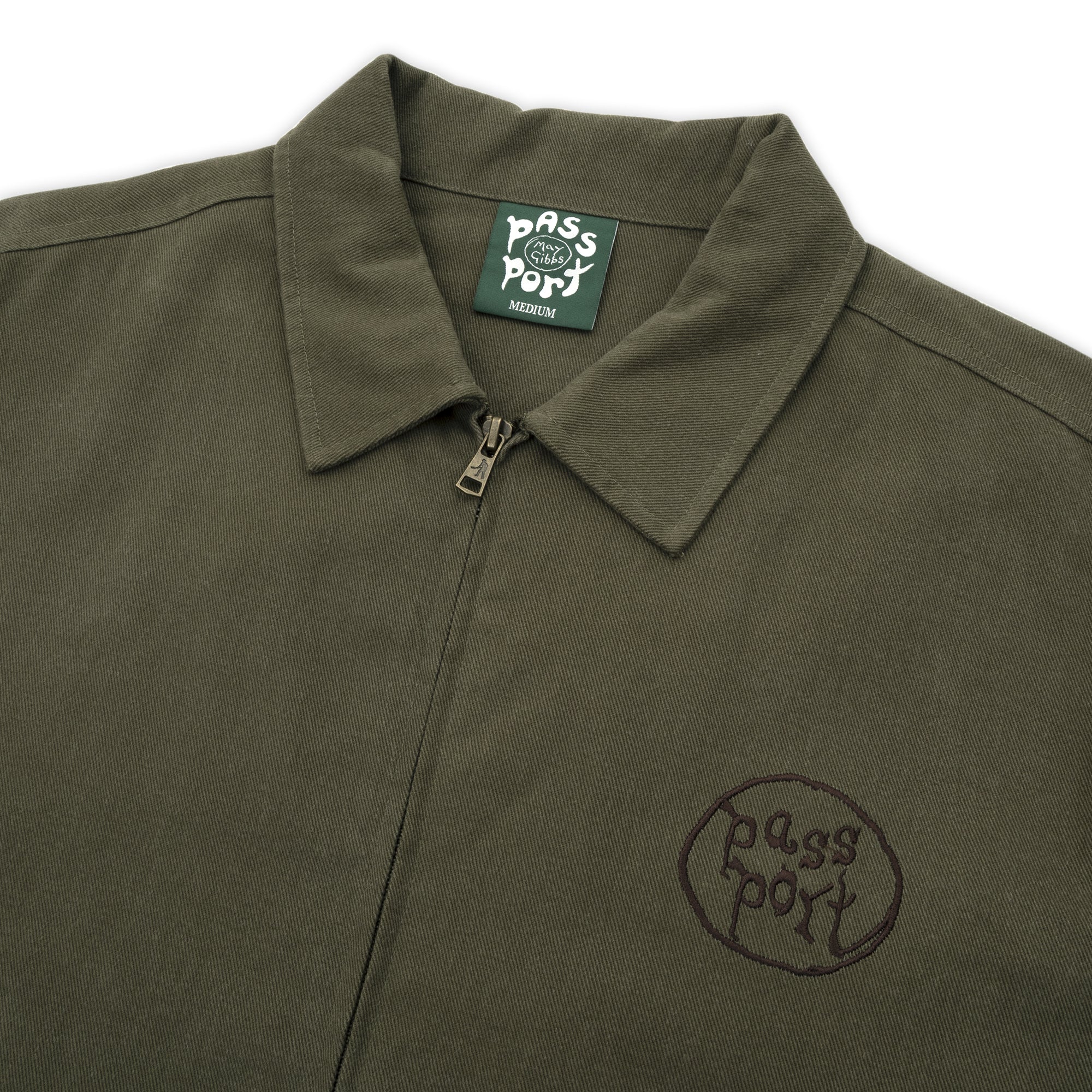 Pass~Port & May Gibbs MG Workers Jacket - Olive