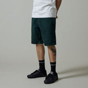 Pass~Port Workers Club Short - Dark Green Over-Dye