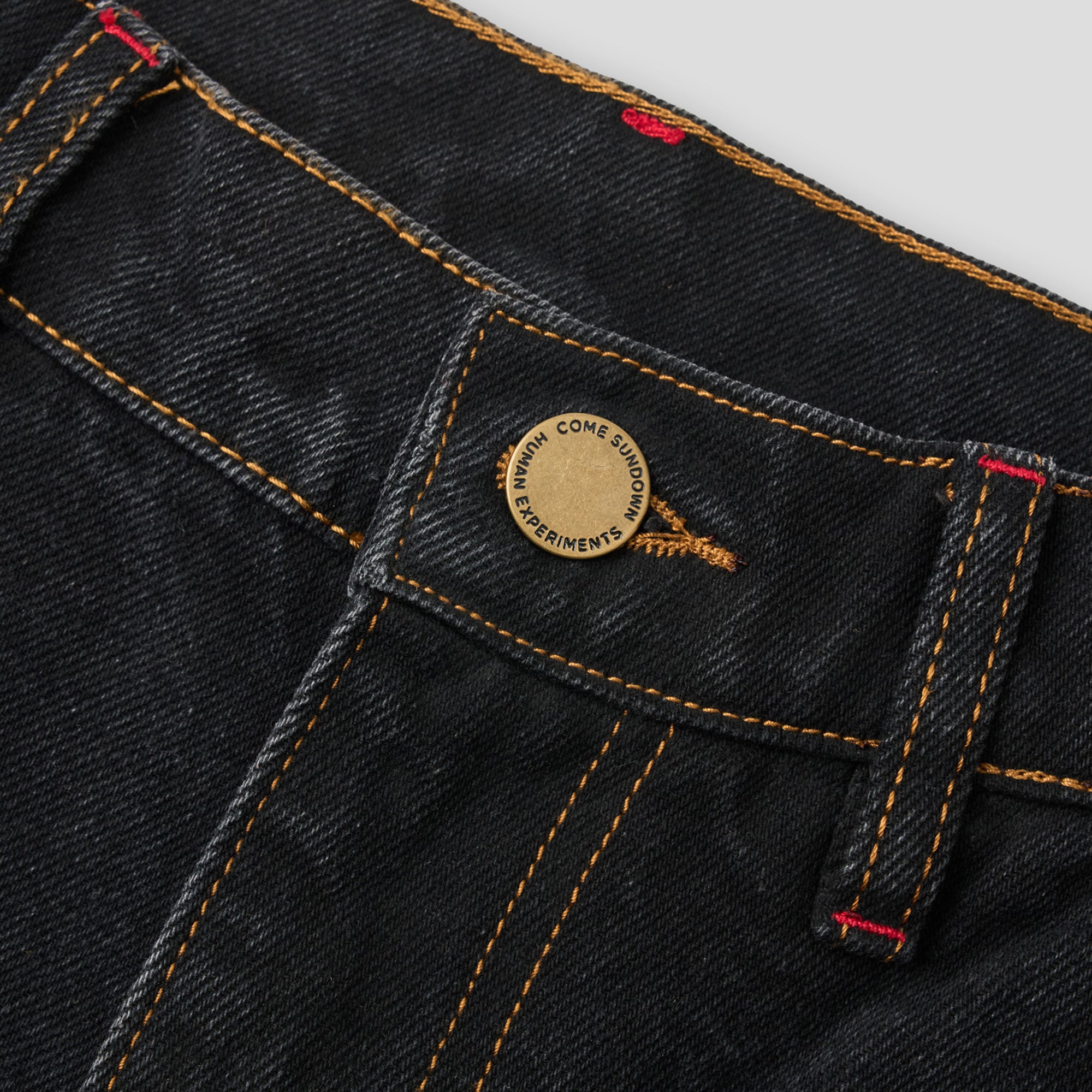 Come Sundown Headache Jeans - Washed Black