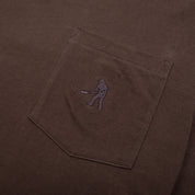 Pass~Port Organic Pocket Long-sleeve Tee - Bark