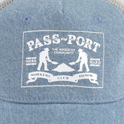 Pass~Port Workers Club Denim Packers Trucker - Light Indigo