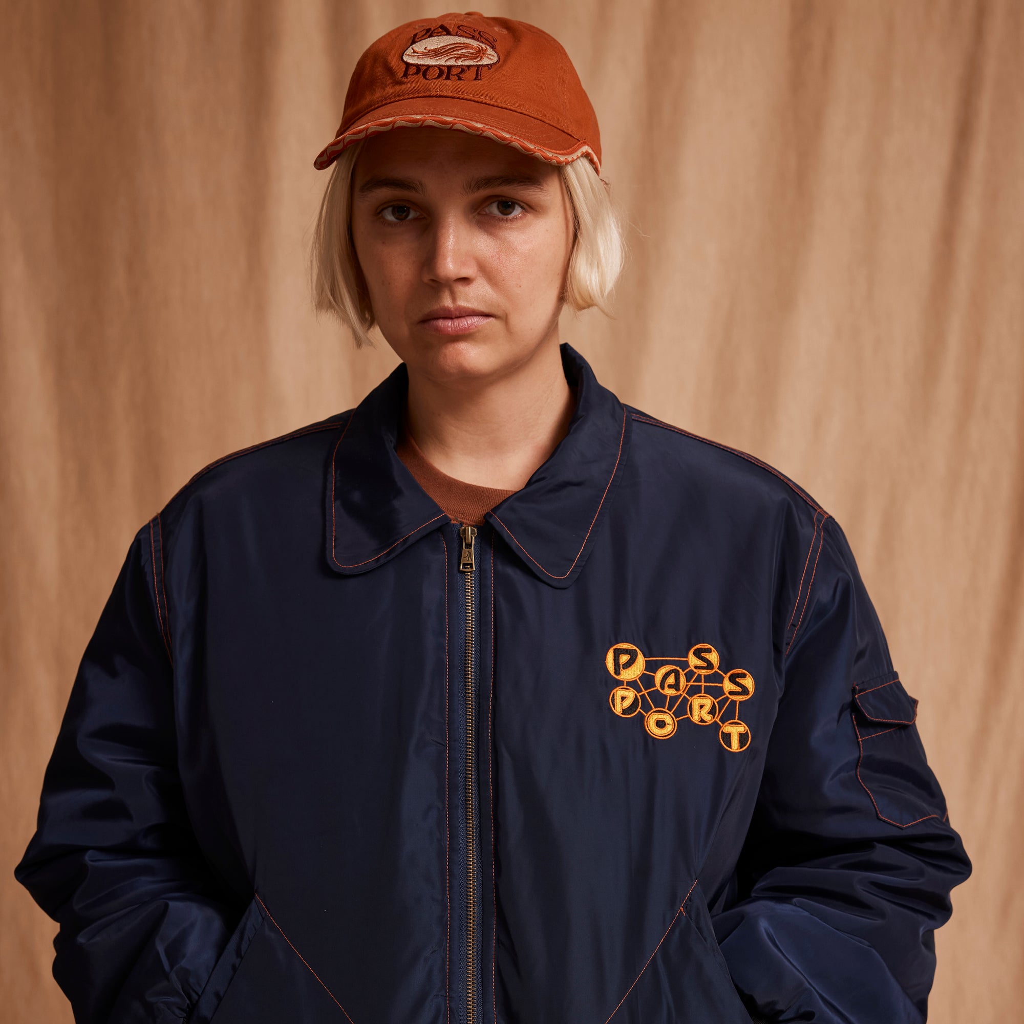 Pass~Port Molecular Freight Jacket - Dark Navy