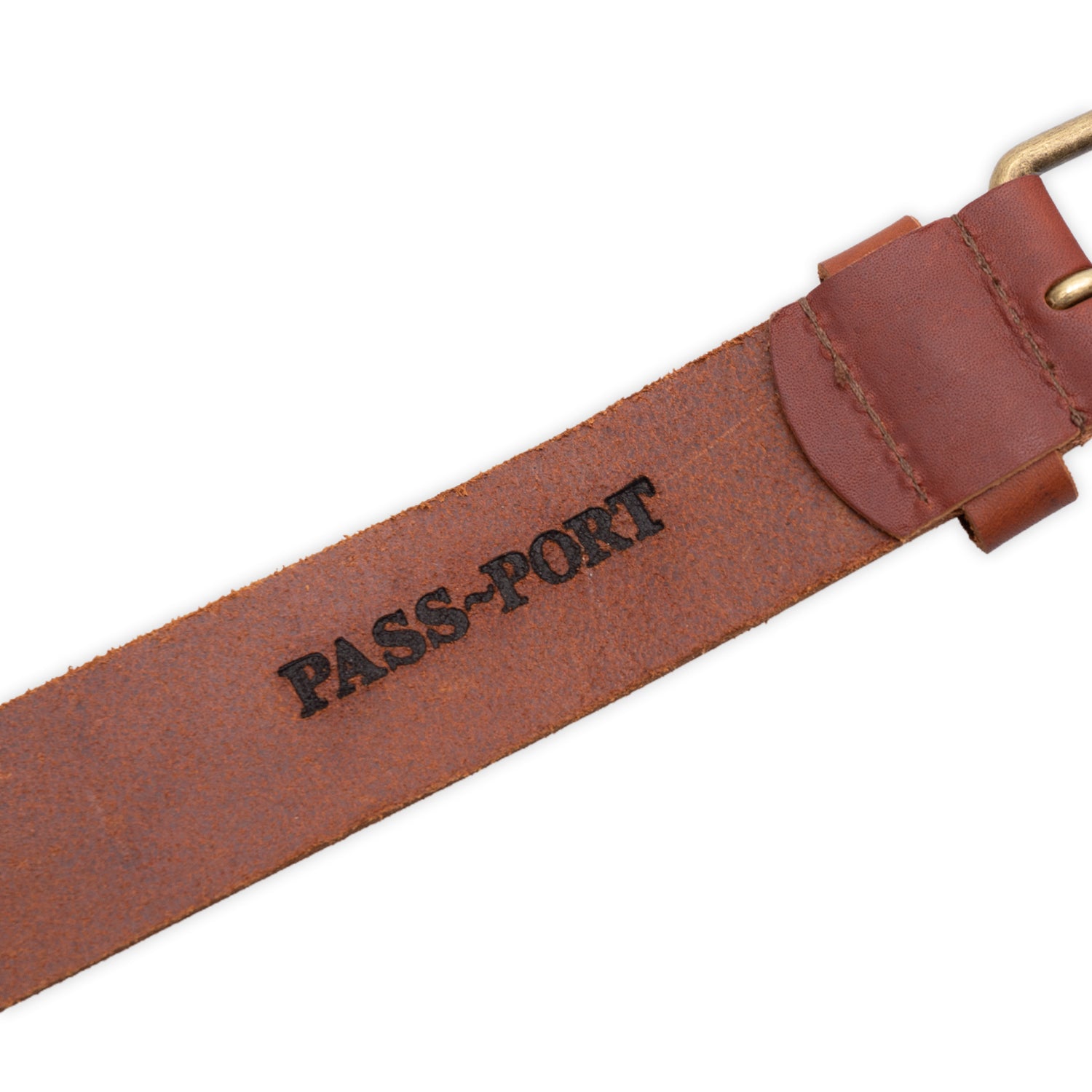 Pass~Port Australian Manufactured Belt - Brown
