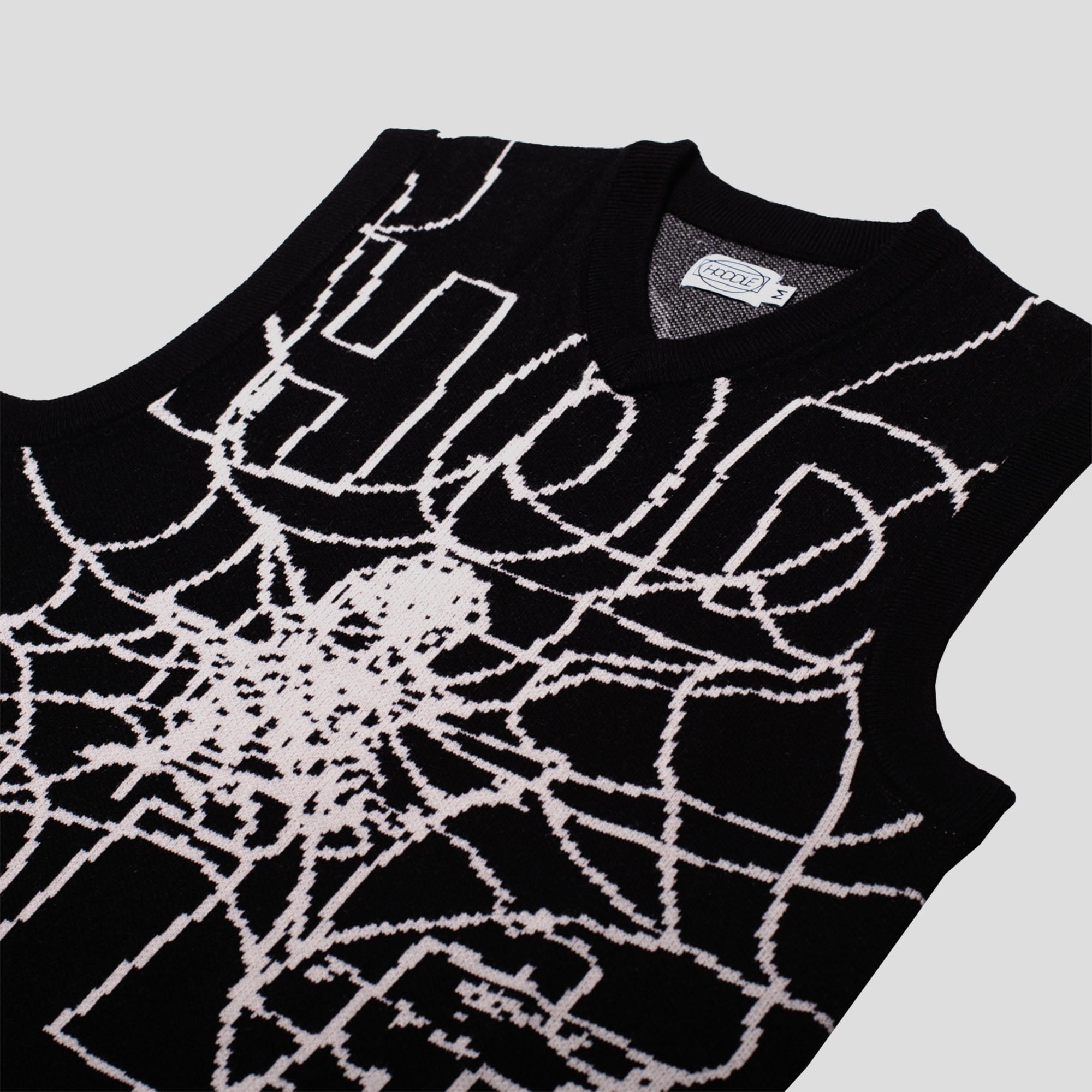 Hoddle Web Vest - Black / White