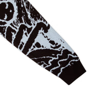 Pass~Port & May Gibbs Webbed Bed Knit Sweater - Baby Blue / Dark Choc